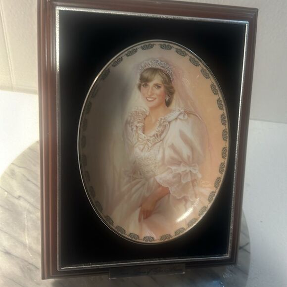 The peoples princess Diana plate box framed - Picture 4 of 7